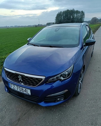 Peugeot 308 cena 67500 przebieg: 69500, rok produkcji 2018 z Oleśnica małe 742